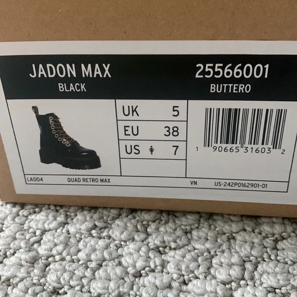 DR. MARTENS JADON MAX BOOT WOMEN'S PLATFORMS UK 5 RARE - Picture 3 of 7